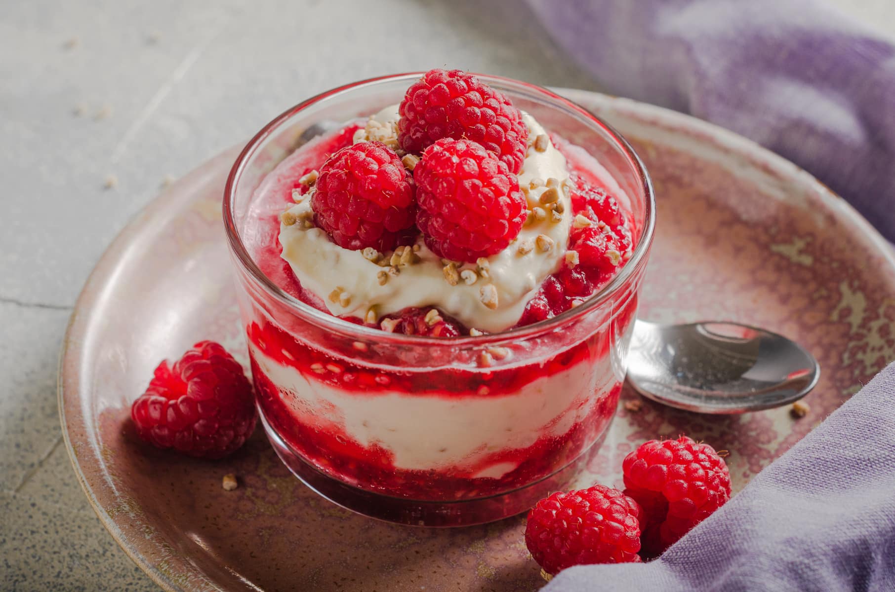 Traditional Scottish Cranachan Layered Dessert Lost in Food