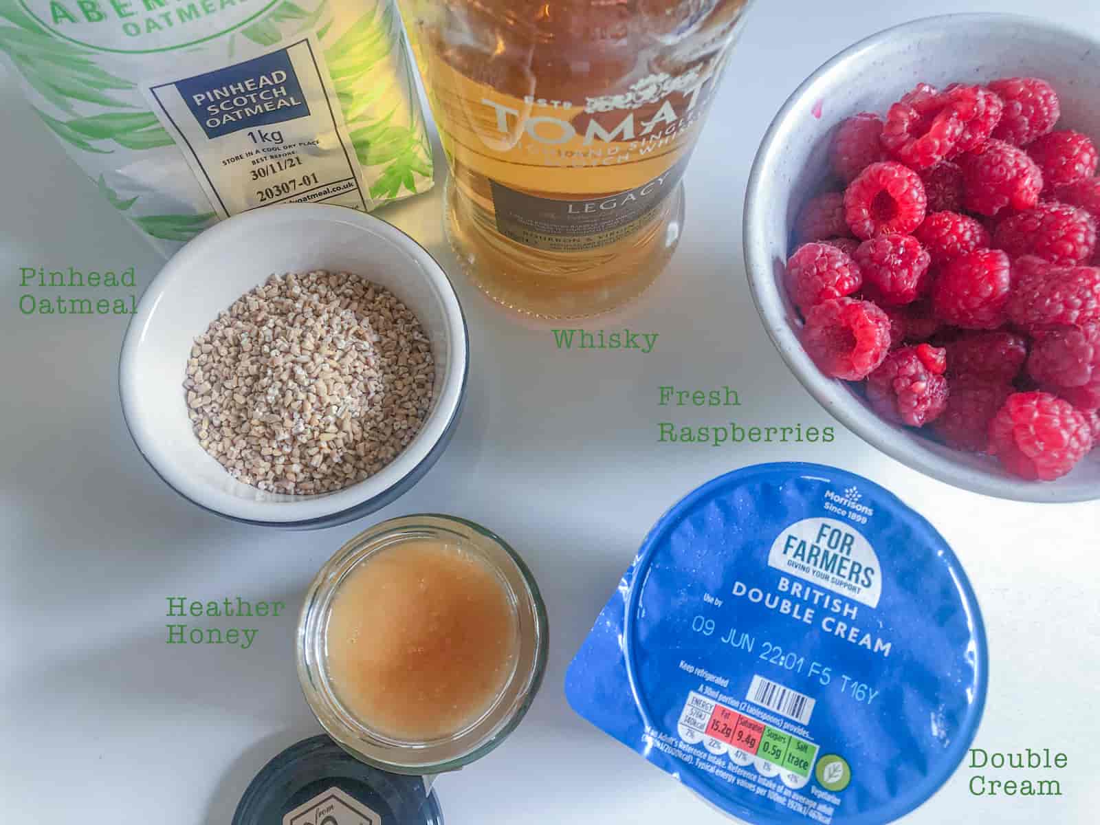 Traditional Scottish Cranachan Layered Dessert Lost in Food