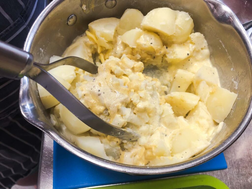 easy mustard mash potatoes Lost in Food