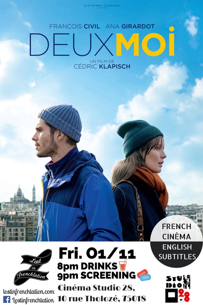 Deux Moi Lost in Frenchlation French Films / English Subtitles / Paris
