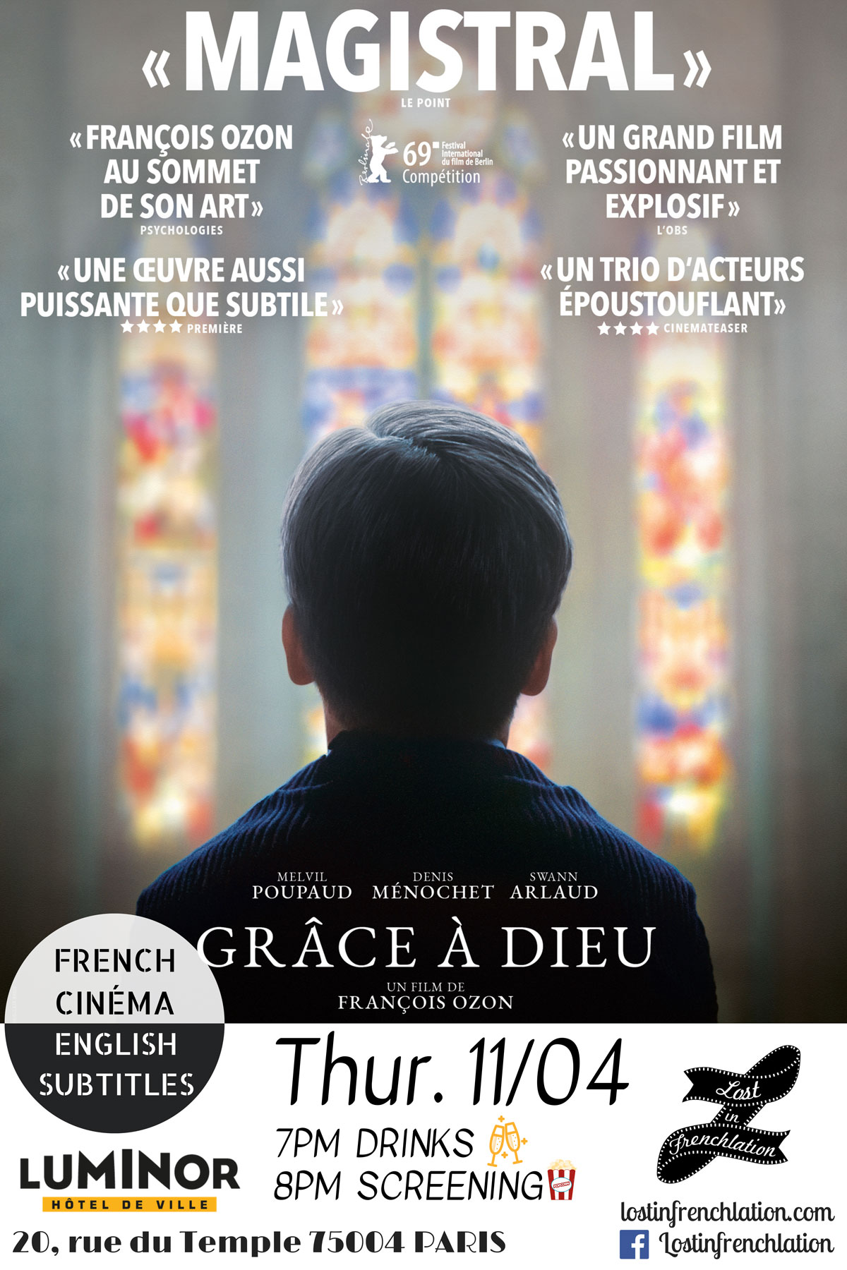Grâce à Dieu Lost in Frenchlation French Films / English Subtitles