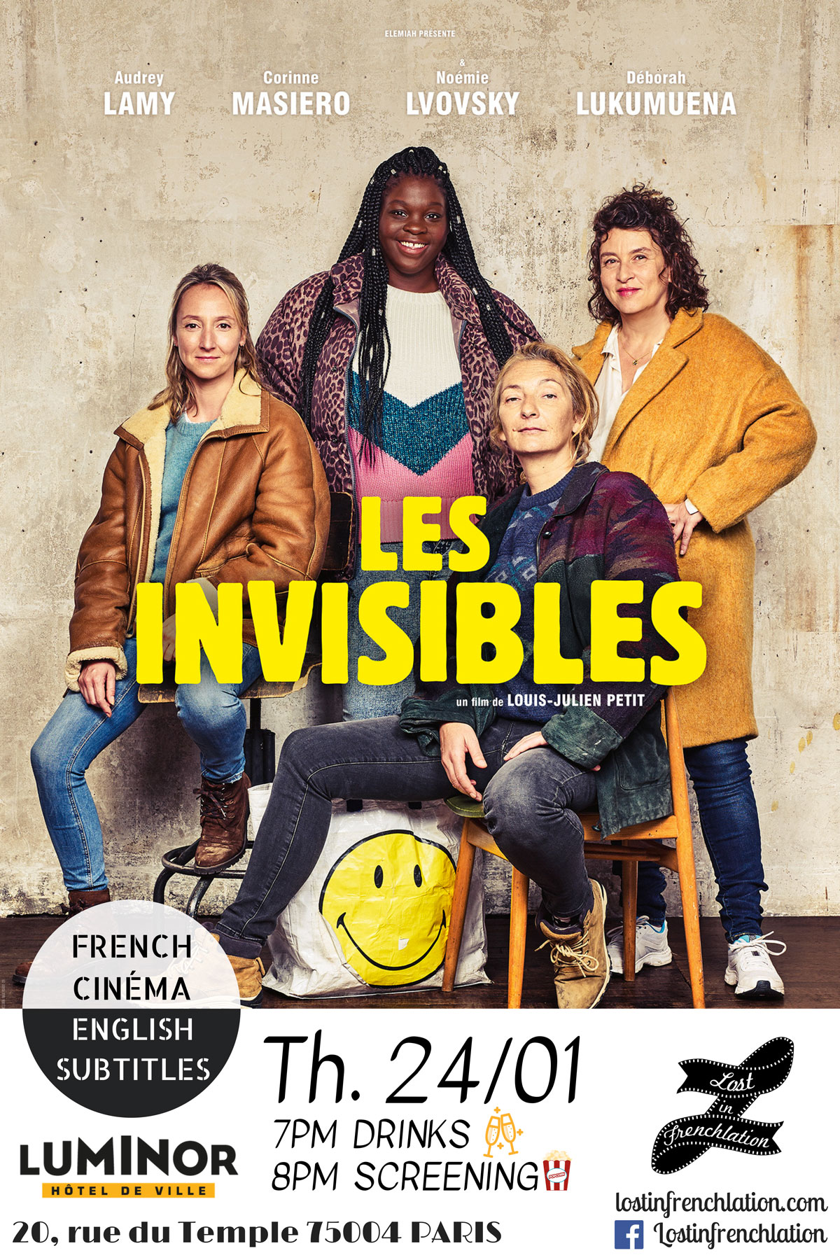 Les Invisibles Lost in Frenchlation French Films / English Subtitles / Paris