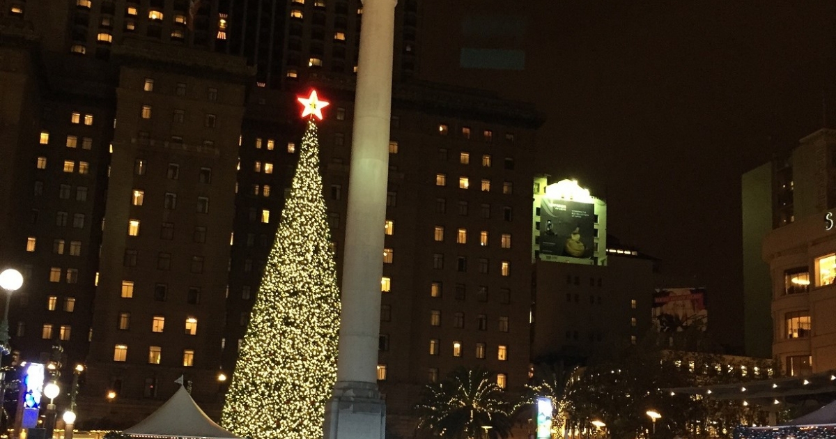 TREE LIGHTINGS IN SAN FRANCISCO LostinSF