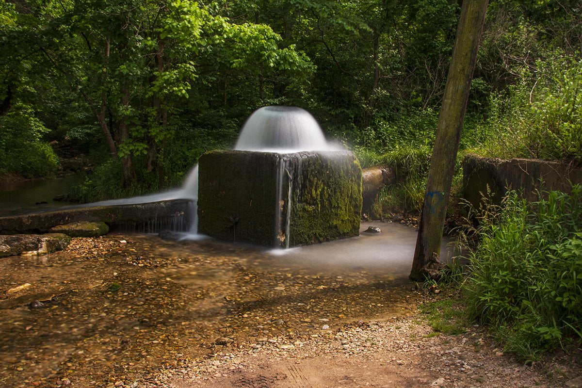 Gray Spring Near Yellville, AR Lost In The Ozarks