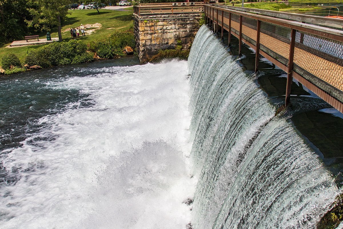 Mammoth Spring In North Central Arkansas Lost In The Ozarks
