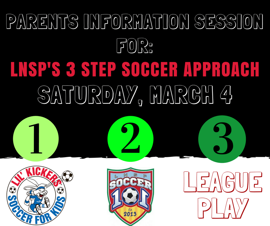 LNSP'S EAST 3 Step Soccer Approach! Lost Nation Sports Park