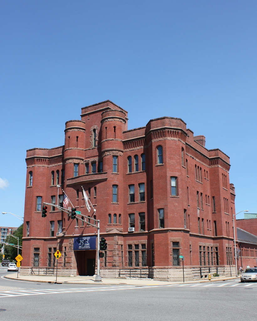 National Guard Armory, Worcester, Mass Lost New England