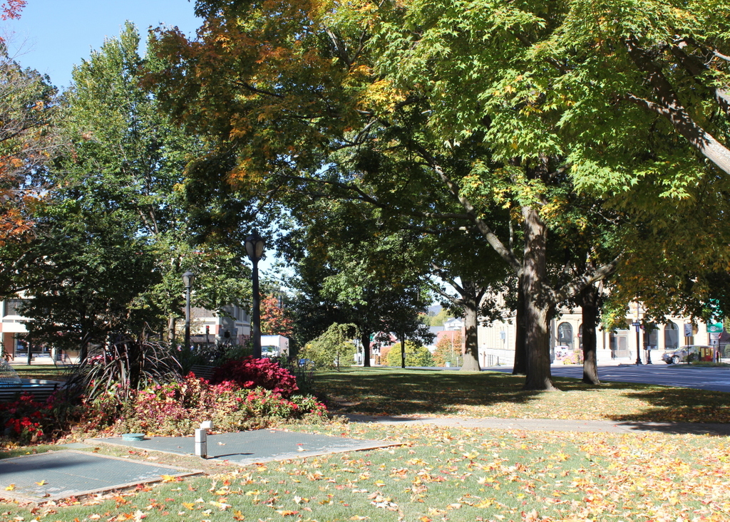 Park Square, Pittsfield, Mass Lost New England