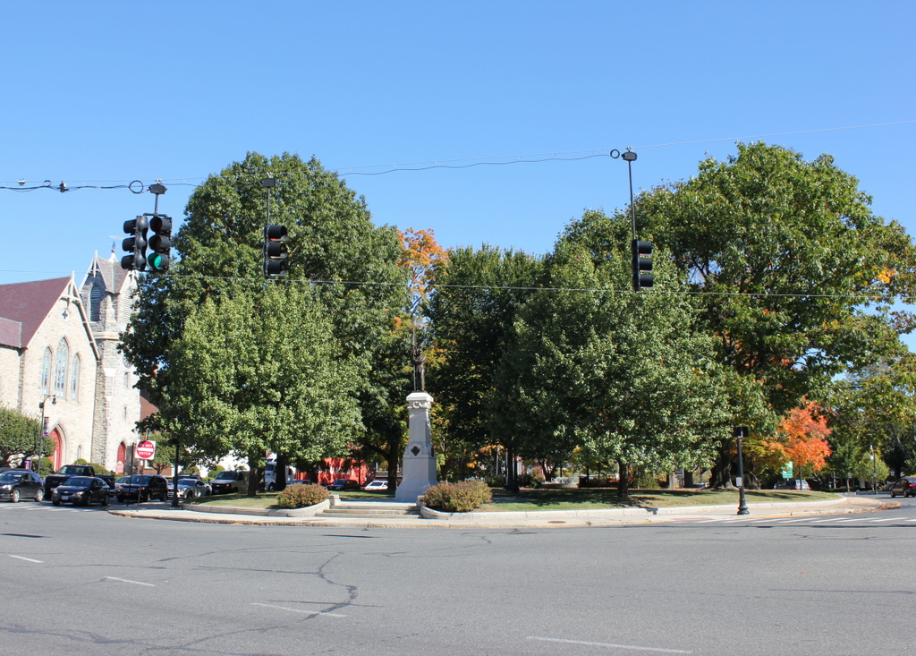 Park Square, Pittsfield, Mass (4) Lost New England