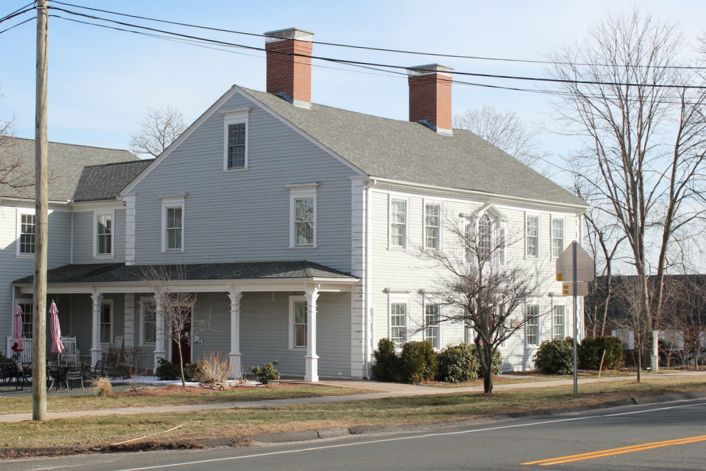 Harvey Bissell House, Suffield, Connecticut Lost New England