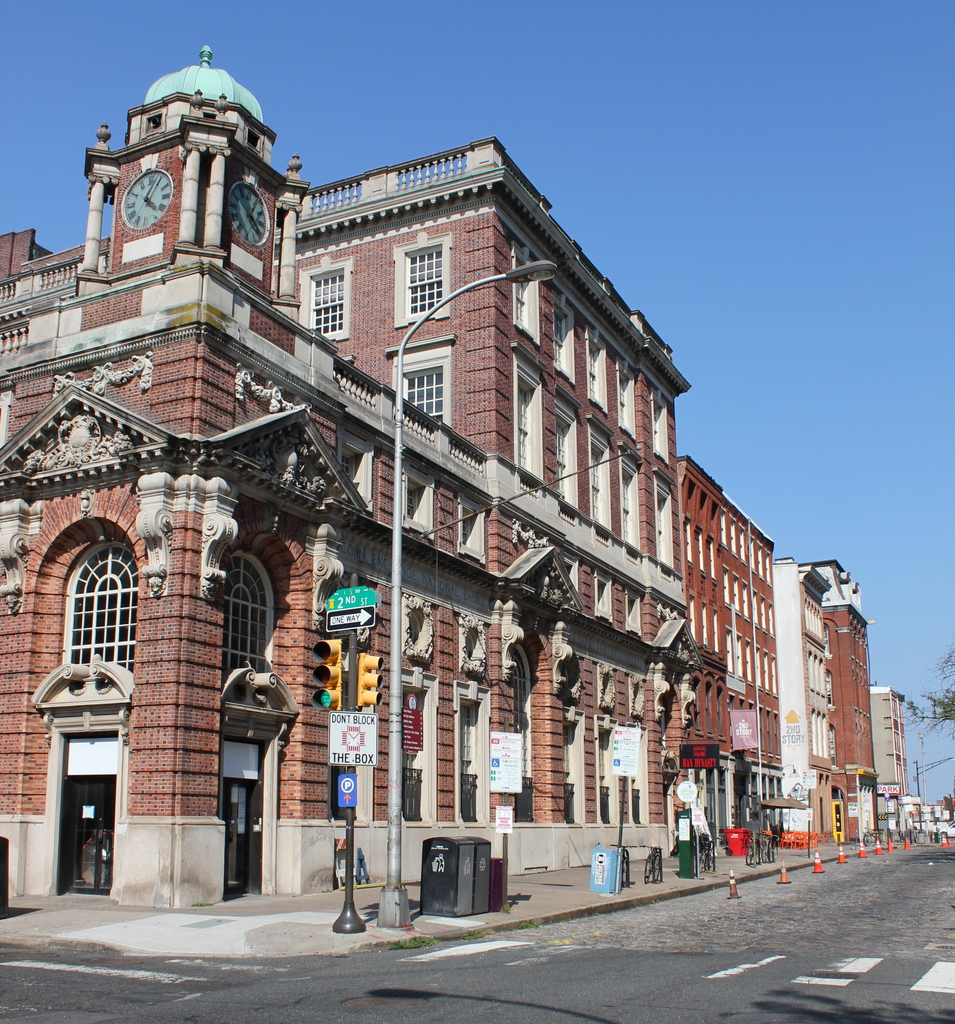 Chestnut and Second Streets, Philadelphia, Pennsylvania Lost New England