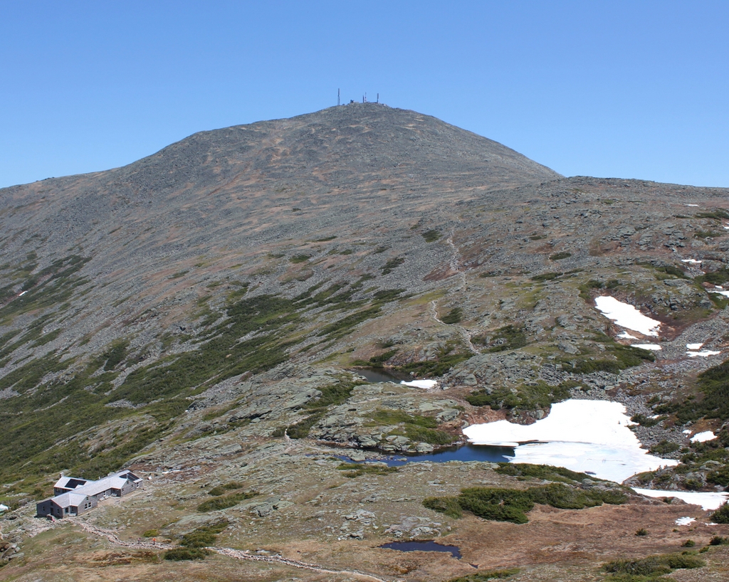 Mount Washington from Mount Monroe, New Hampshire Lost New England