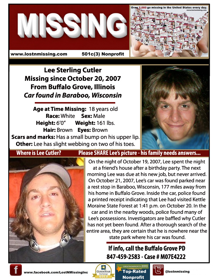 Lee Sterling Cutler October 20, 2007 Buffalo Grove, Illinois