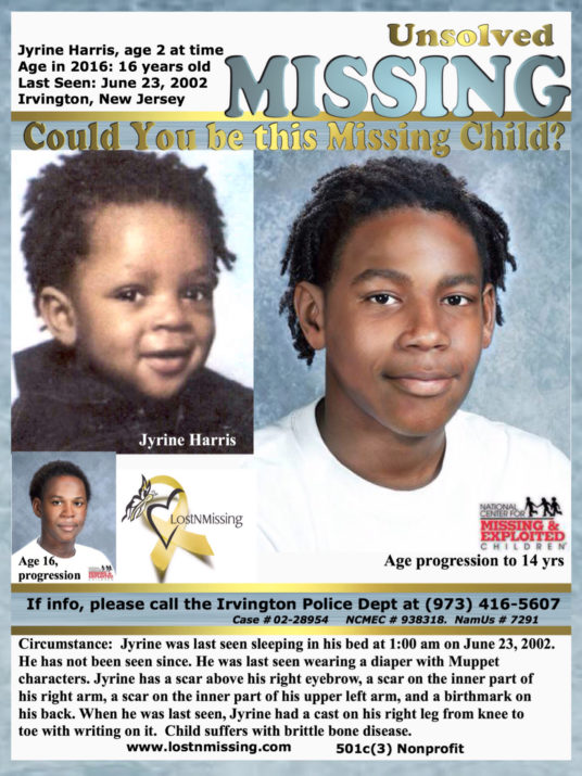 Jyrine Harris June 23, 2002 Irvington, NJ