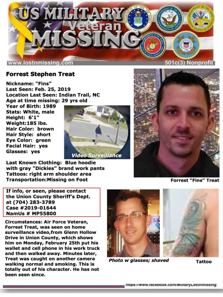 Forrest Treat Feb. 25, 2019 Indian Trail, NC