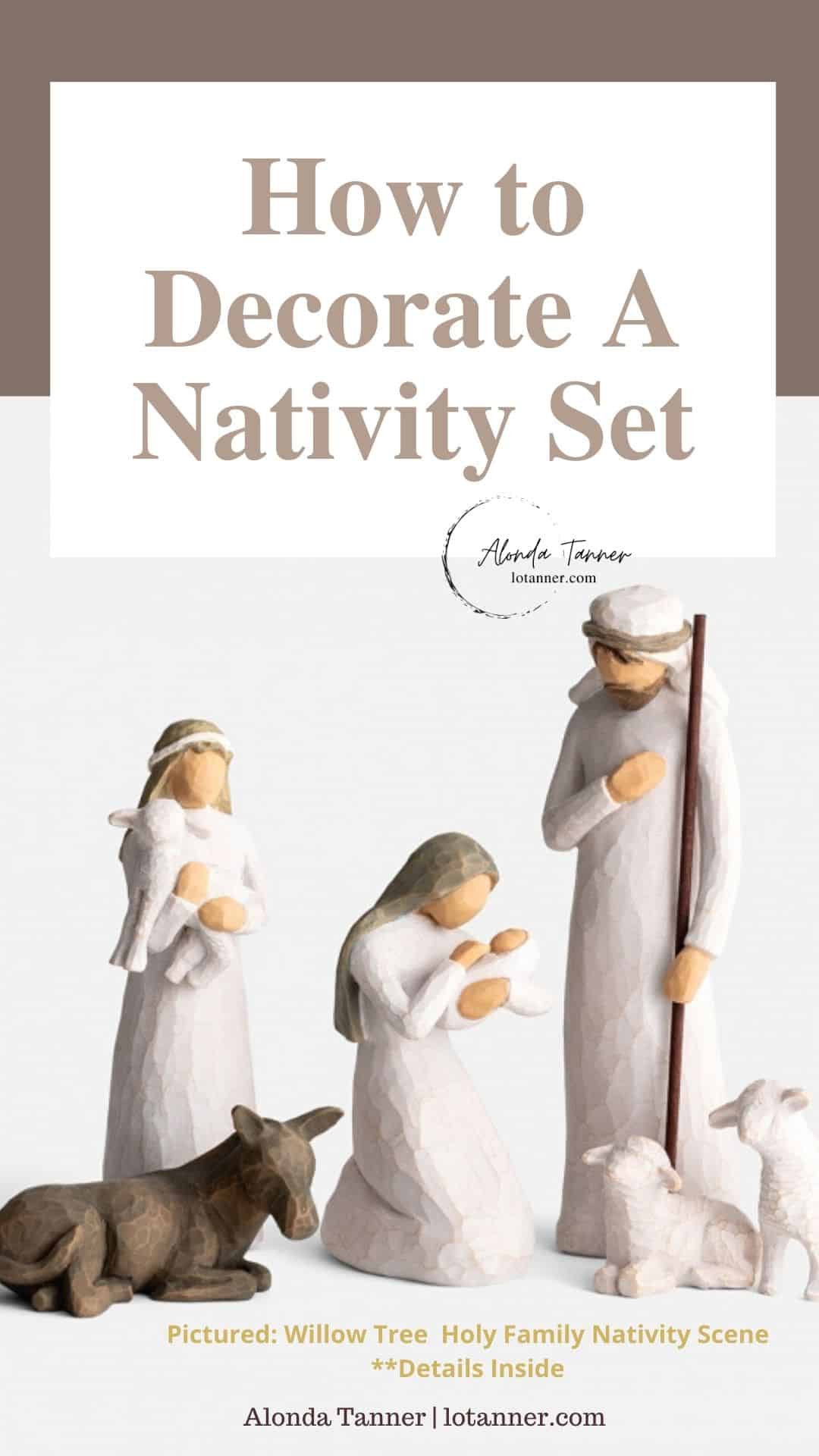 A Simple Nativity Scene Let's Talk Bible Study