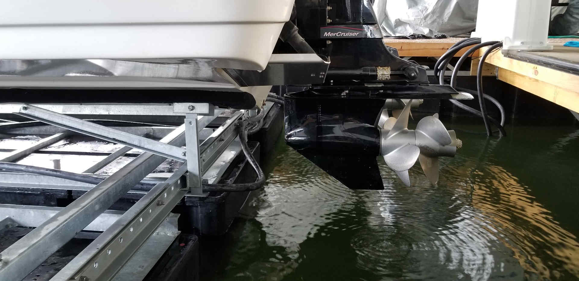 LT Lifetime Model Side Mount Boat Lift LOTO Lift