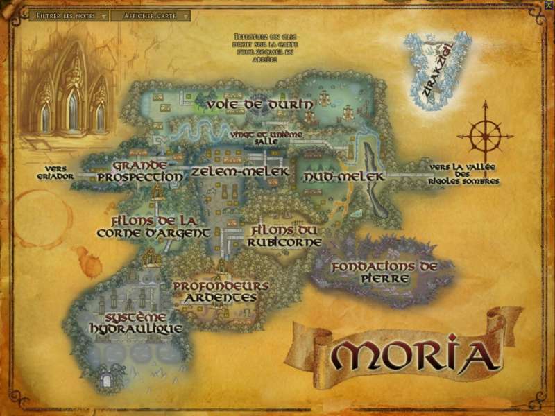 Lotro.fr Map Moria