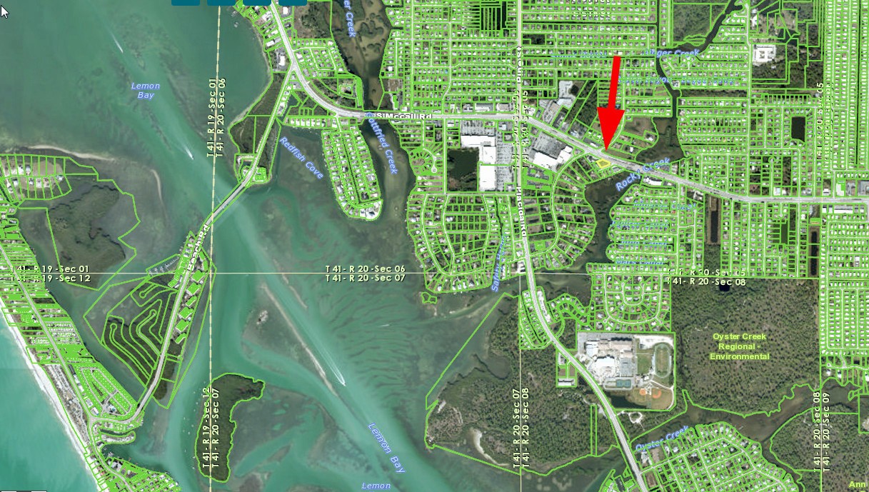 319,000 2035 S McCall Road, Englewood, FL 34224 Vacant Land in
