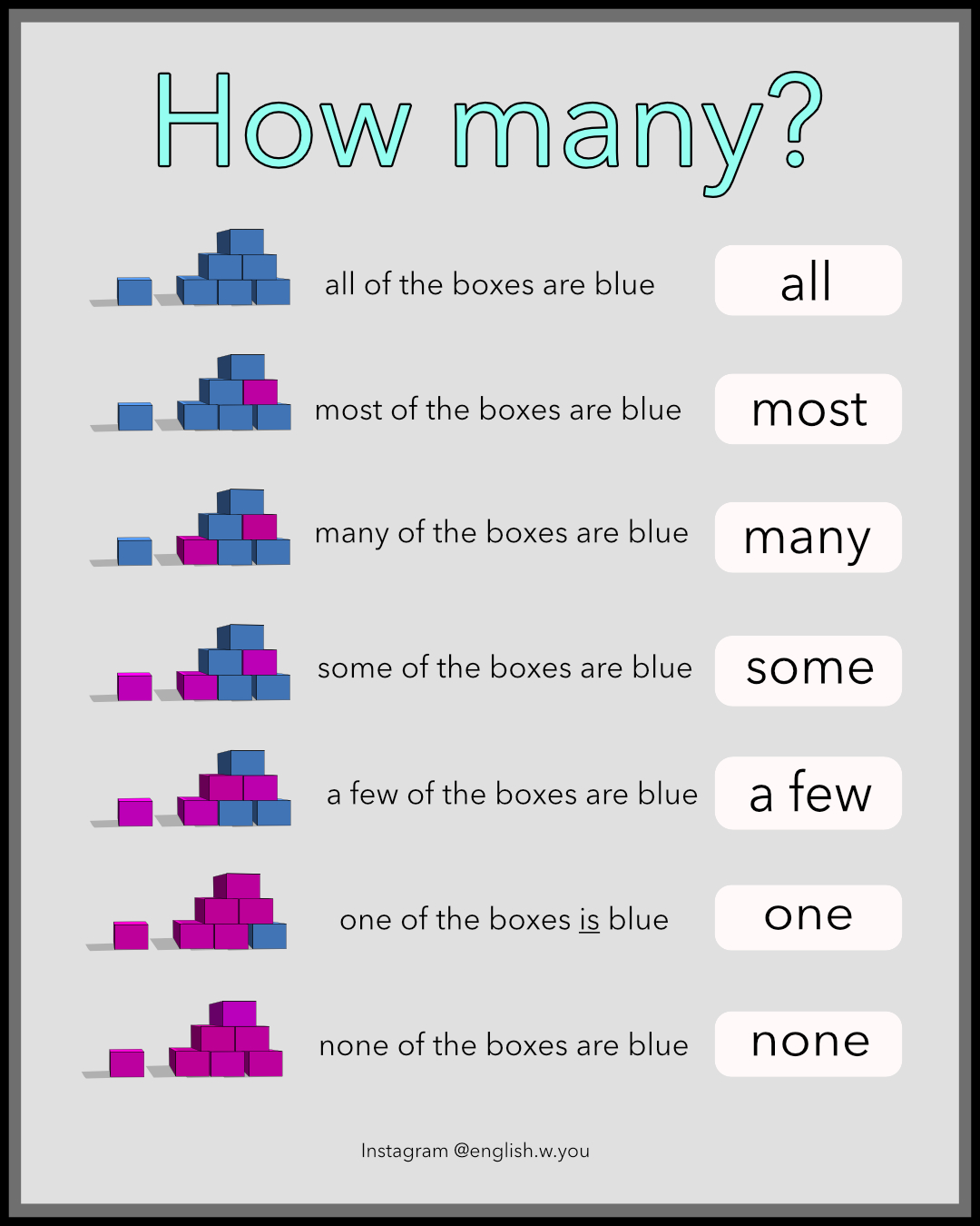 Expressing Quantity English With You How Much How Many