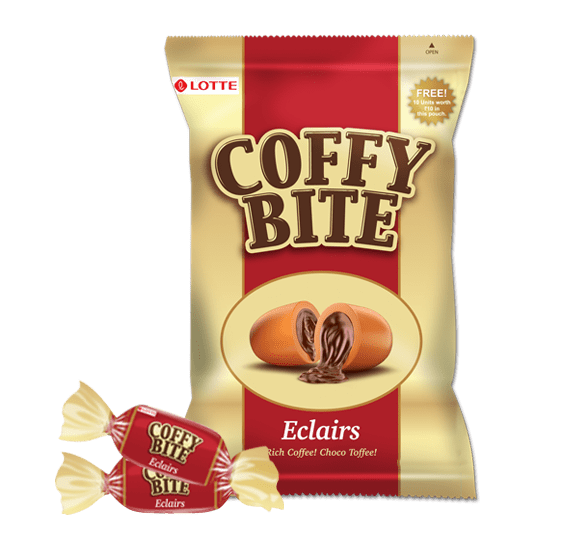 Lotte Coffy Bite Classic, Lotte Coffee Bite Eclairs