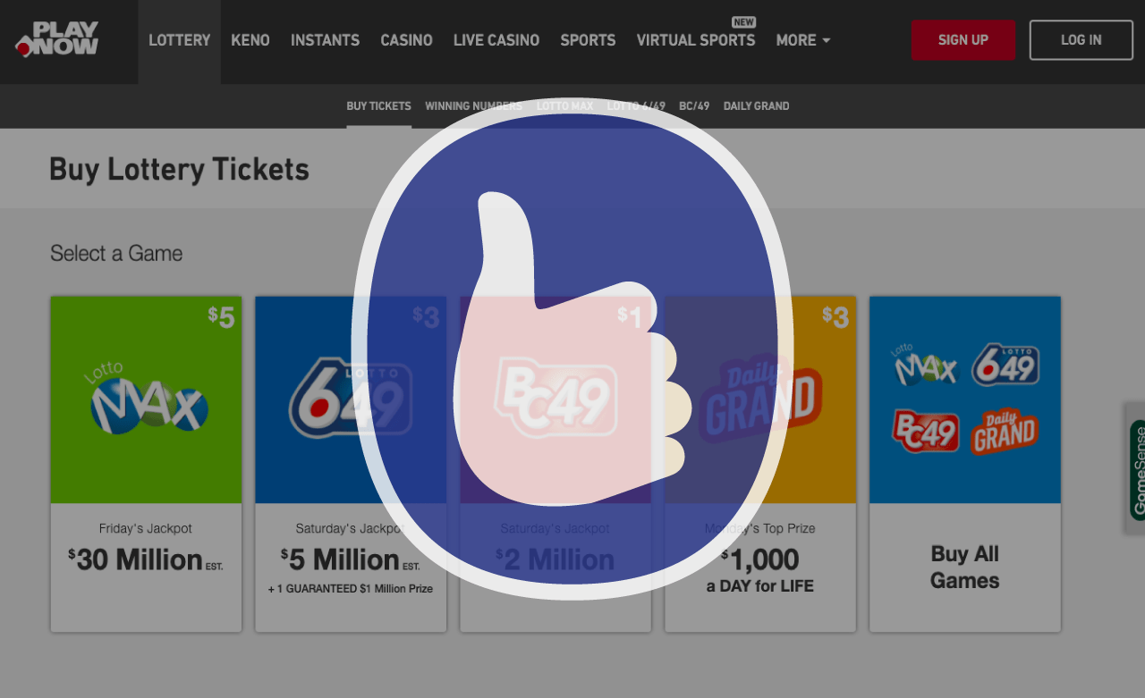 Lotto Lookout Lottery Review Site 3 Thumbs Up