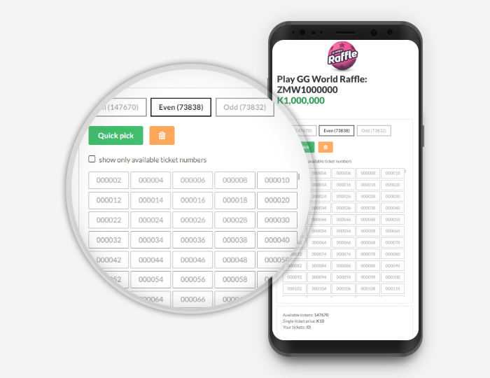 How to Play GG World Raffle 3?