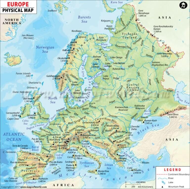 Europe – World Geography For UPSC IAS (Notes) - UPSC Notes » LotusArise
