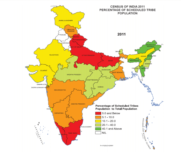 Tribal areas and their problems MPSC preparation
