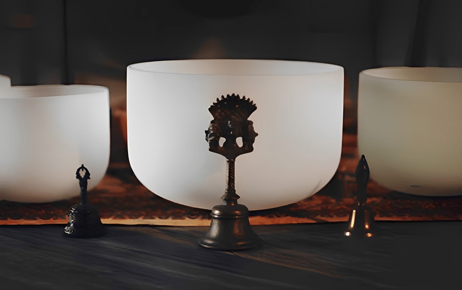 Crystal Bowls Sound Healing Lotus Mindful Singing Bowls Sound