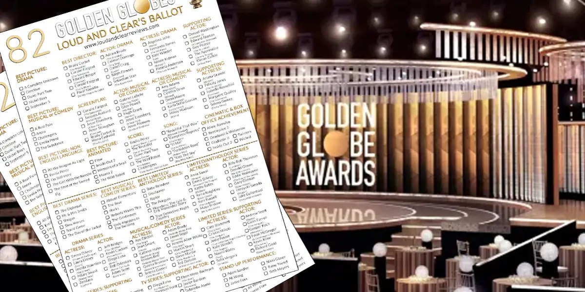 2025 Golden Globes Download PDF Ballot Sheet! Loud And Clear Reviews 2025 Golden Globes Download PDF Ballot Sheet! Loud And Clear Reviews
