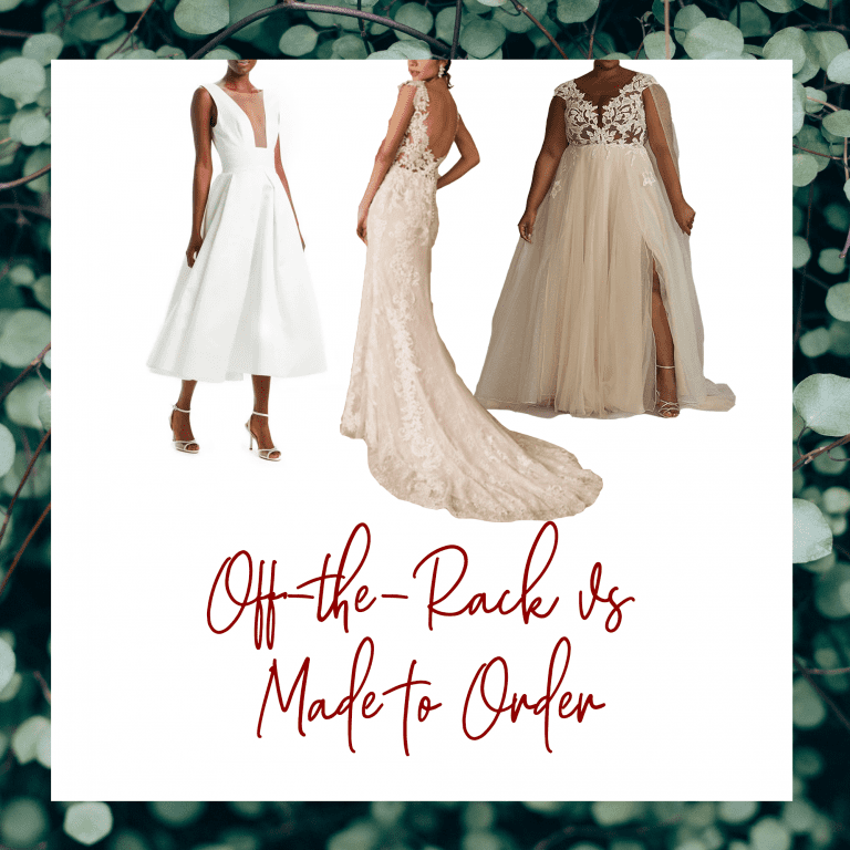 Buying Off The Rack (How It Saves You Time and Money) Loud Bride