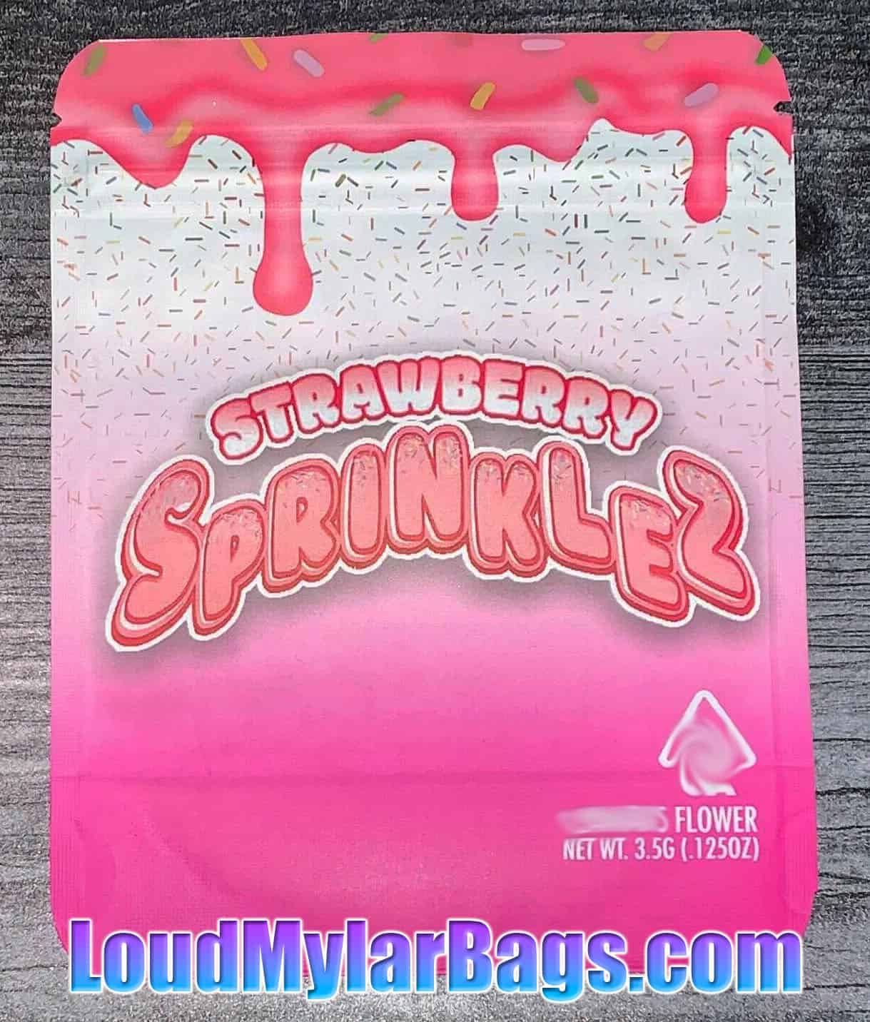 Sprinklez Exotix Strawberry Sprinklez 3.5g 8th Mylar Bags Loud