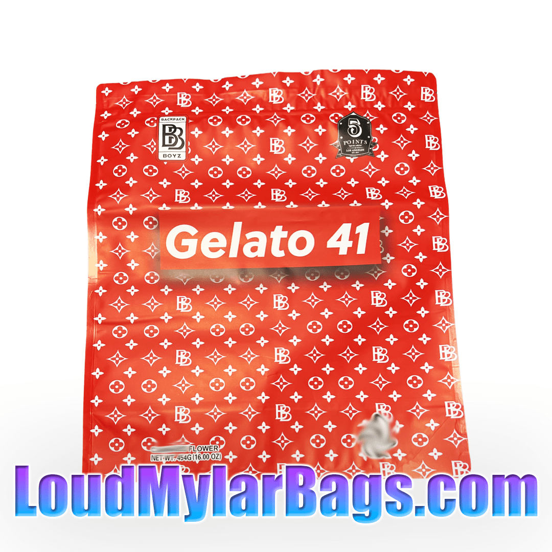 Backpack Boyz Gelato 41 1 LB Bag Loud Mylar Bags