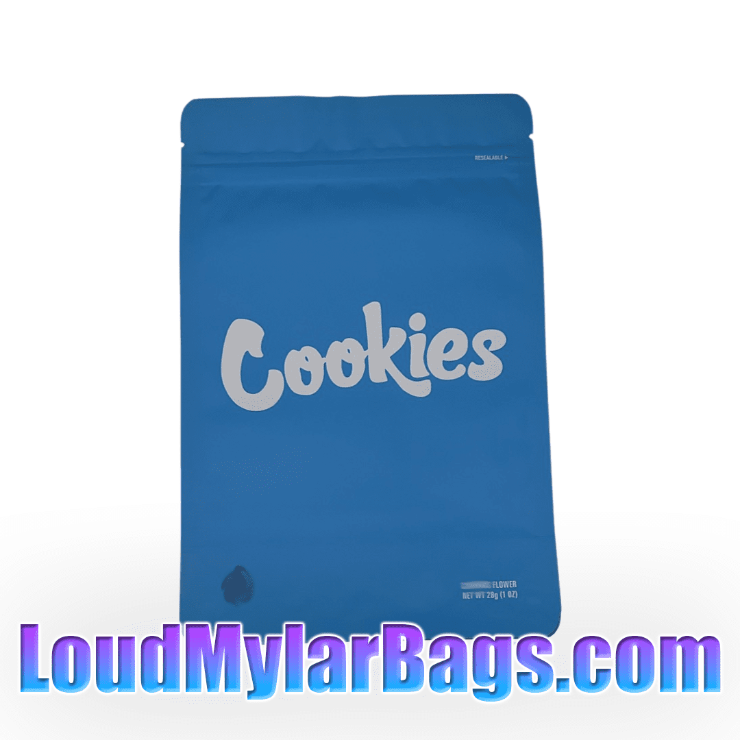 Cookies 28g 1oz Soft Touch Mylar Bags Loud Mylar Bags