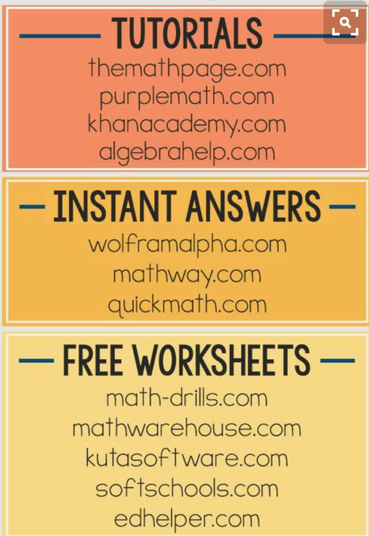 Resources Loudoun Math Tutoring