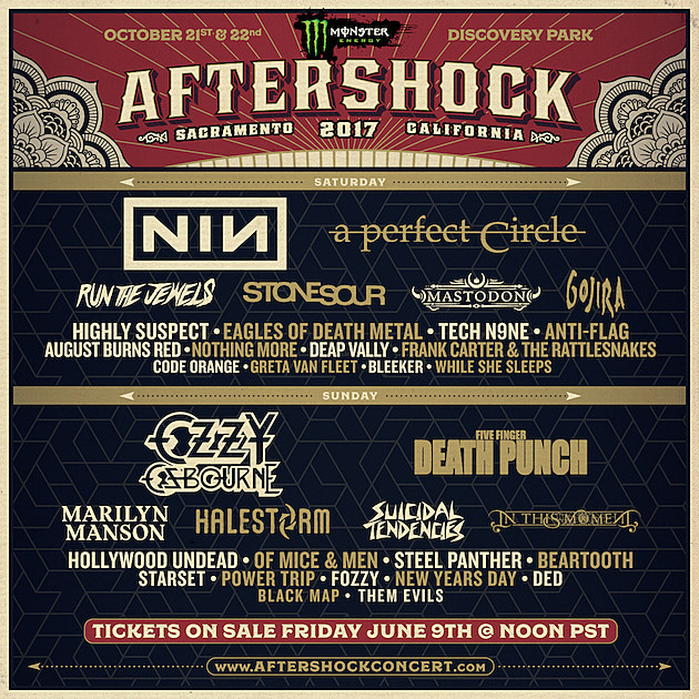 2023 aftershock festival times Aftershock Festival 100.9fm The 101