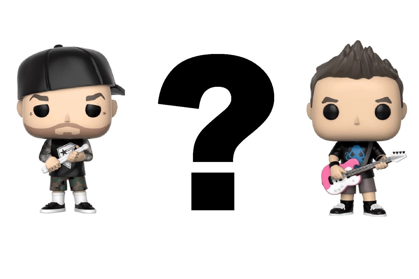 Blink182 Funko Pop! Figures Coming, But Are Missing Third Member