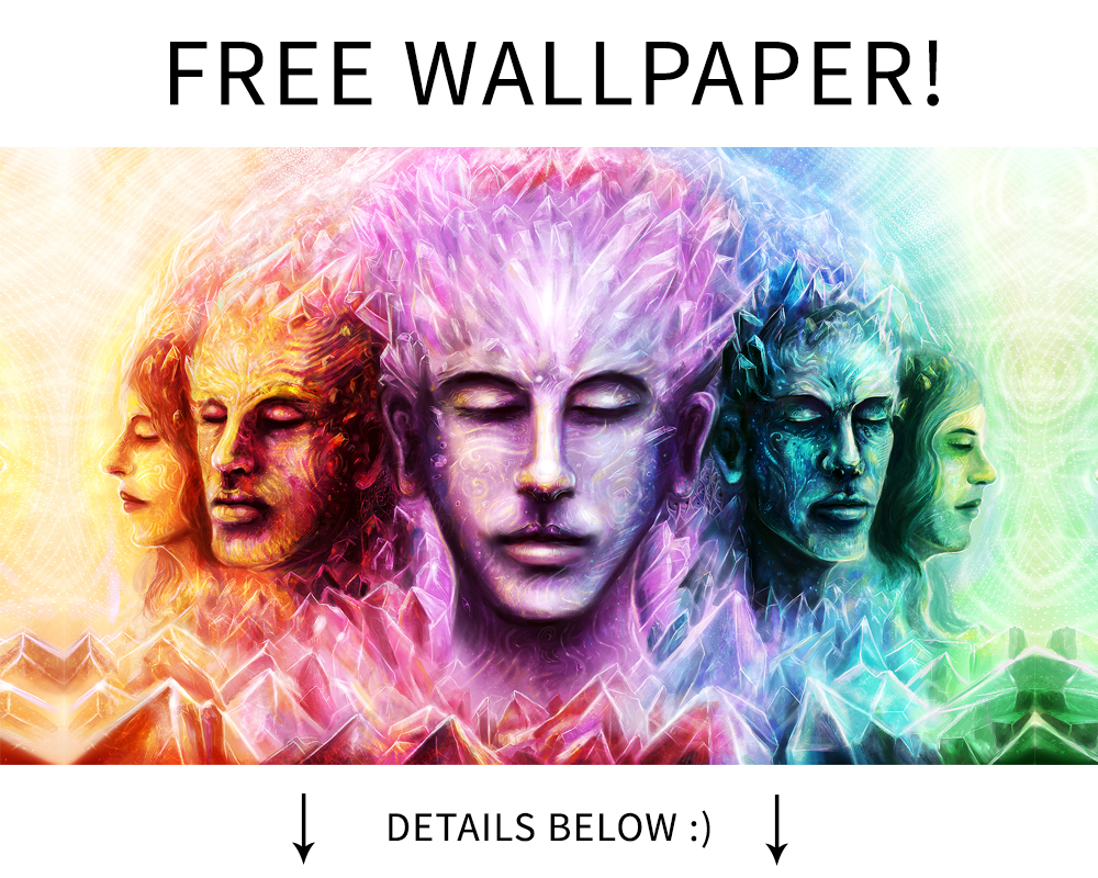 Free visionary art wallpapers Louis Dyer Visionary Digital Artist