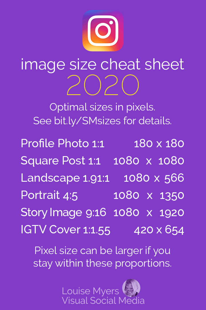 Social Media Cheat Sheet 2020 MustHave Image Sizes!