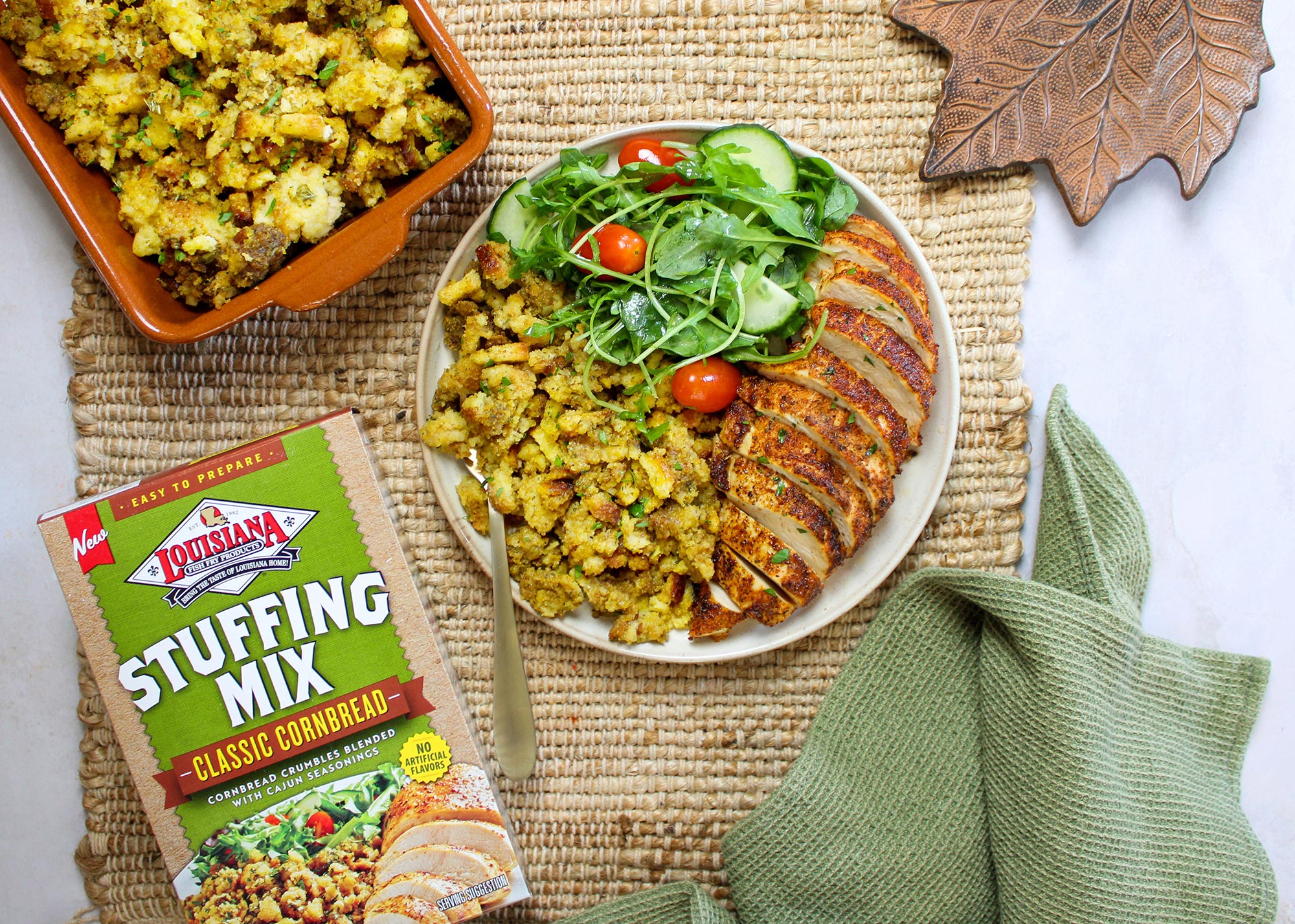 Classic Cornbread Stuffing Louisiana Fish Fry