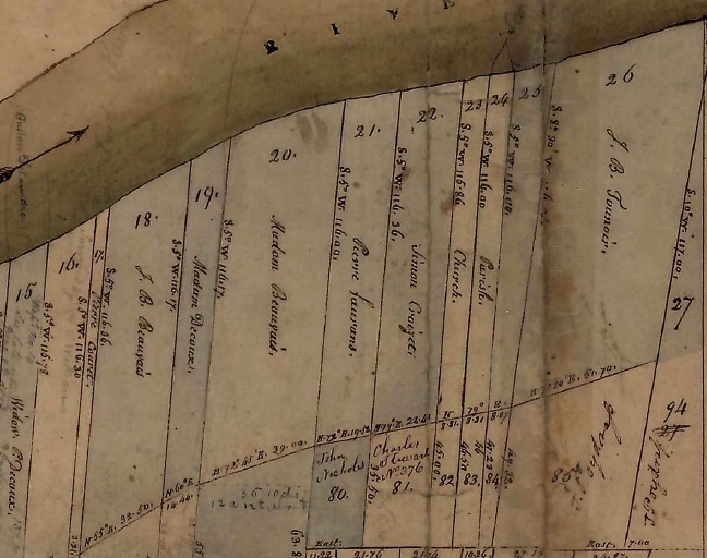 LE POSTE DE LA POINTE COUPÉE & L'ÉGLISE STFRANÇOIS D'ASSISE