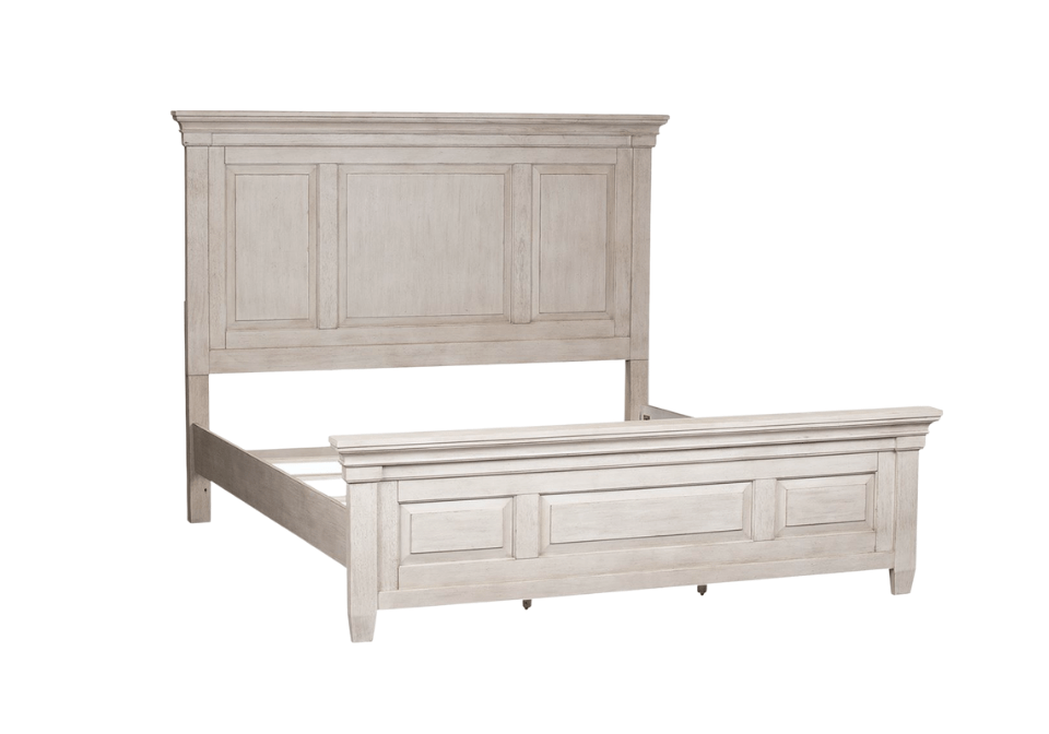 Heartland Antique White Queen Bedroom Set Louisville Overstock Warehouse