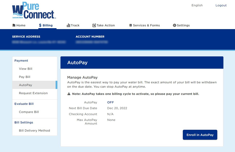 How do I sign up for AutoPay? Louisville Water Help Center