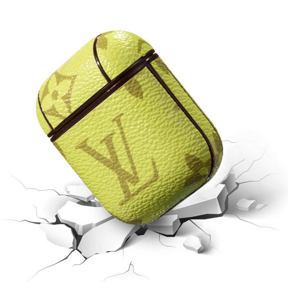 Louis Vuitton AirPods Pro 1 2 3 Case Lemon yellow Louis Vuitton Case