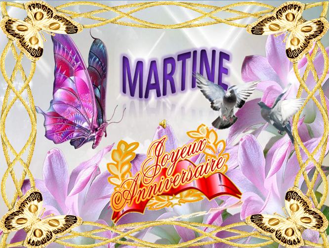 Joyeux Anniversaire Martine 17.12