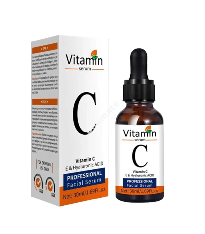 Sérum facial Natural acide hyaluronique Vitamine c 30ml Loumate