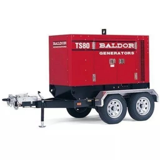 Génératrice remorquable 25 000 w / 25 kw 600 v Loumax