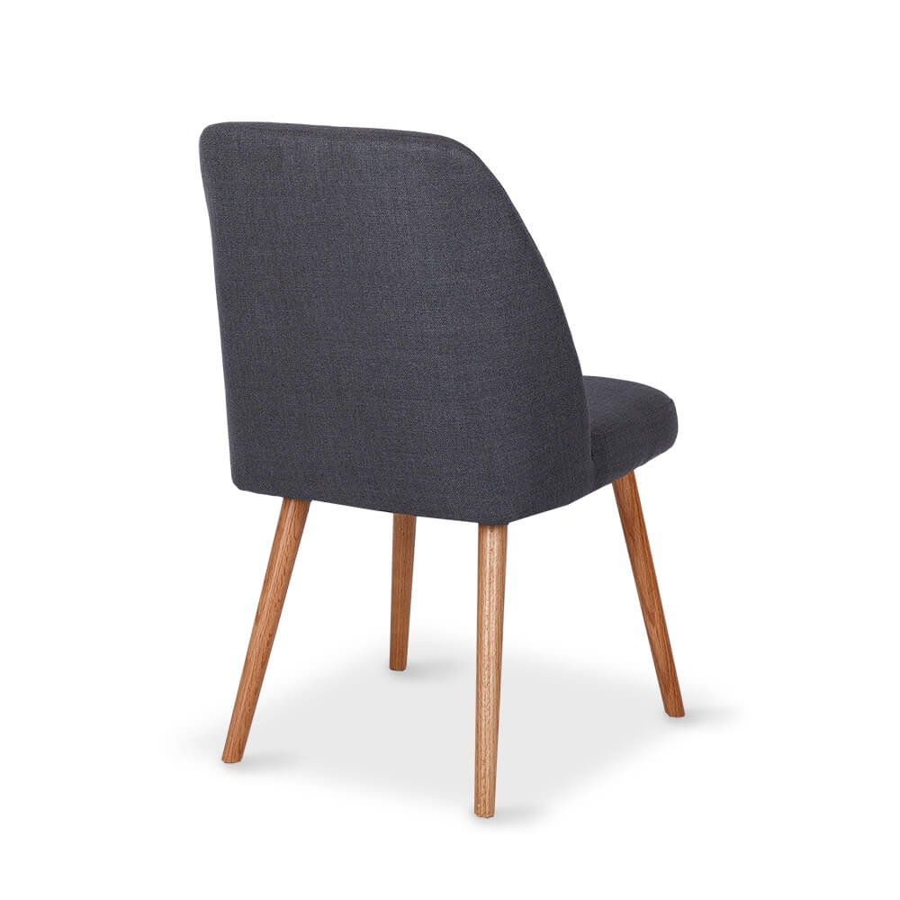 MELLE DARK GREY DINING CHAIR Lounge & Living