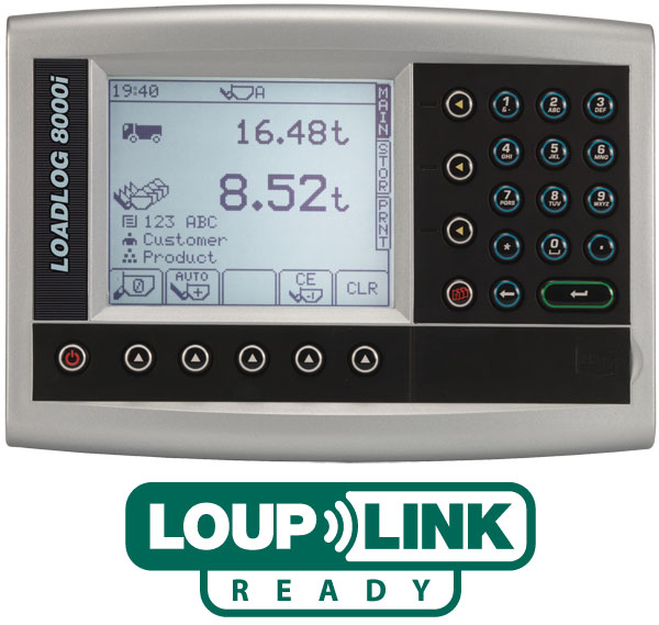 Loadlog 8000i On Board Loader Scales Loup Electronics